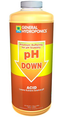 ***New-Old Stock*** General Hydroponics PH Down 1 Pt